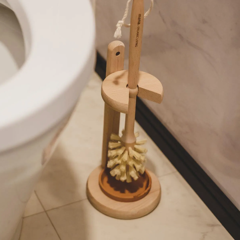 mana. FSC認証 サイザル麻のトイレブラシ【マイクロプラの流出を防ぐ