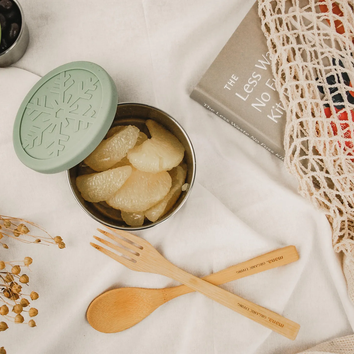 mana. オーガニック竹 カトラリーセット【丁寧に手作りされた