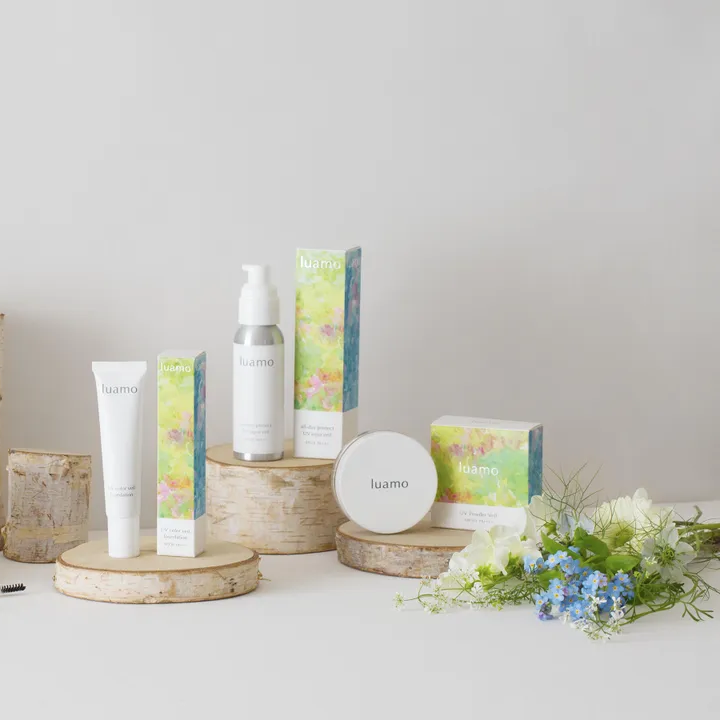 ルアモ】UVカラーヴェール ファンデーション | mirawings